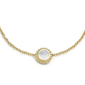 Covet Single Station Round Mother of Pearl Bracelet