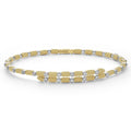 Diamonds surrounded by 18k gold superfine Caviar beading form this cuff bracelet. LAGOS diamonds are the highest quality natural stones.