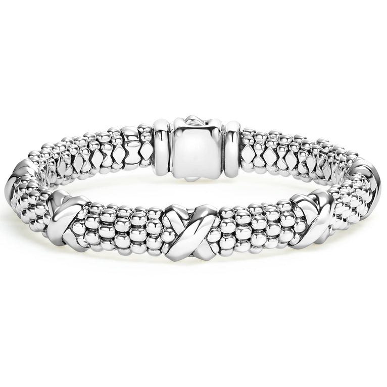 Beaded X Bracelet | Signature Caviar | LAGOS Jewelry