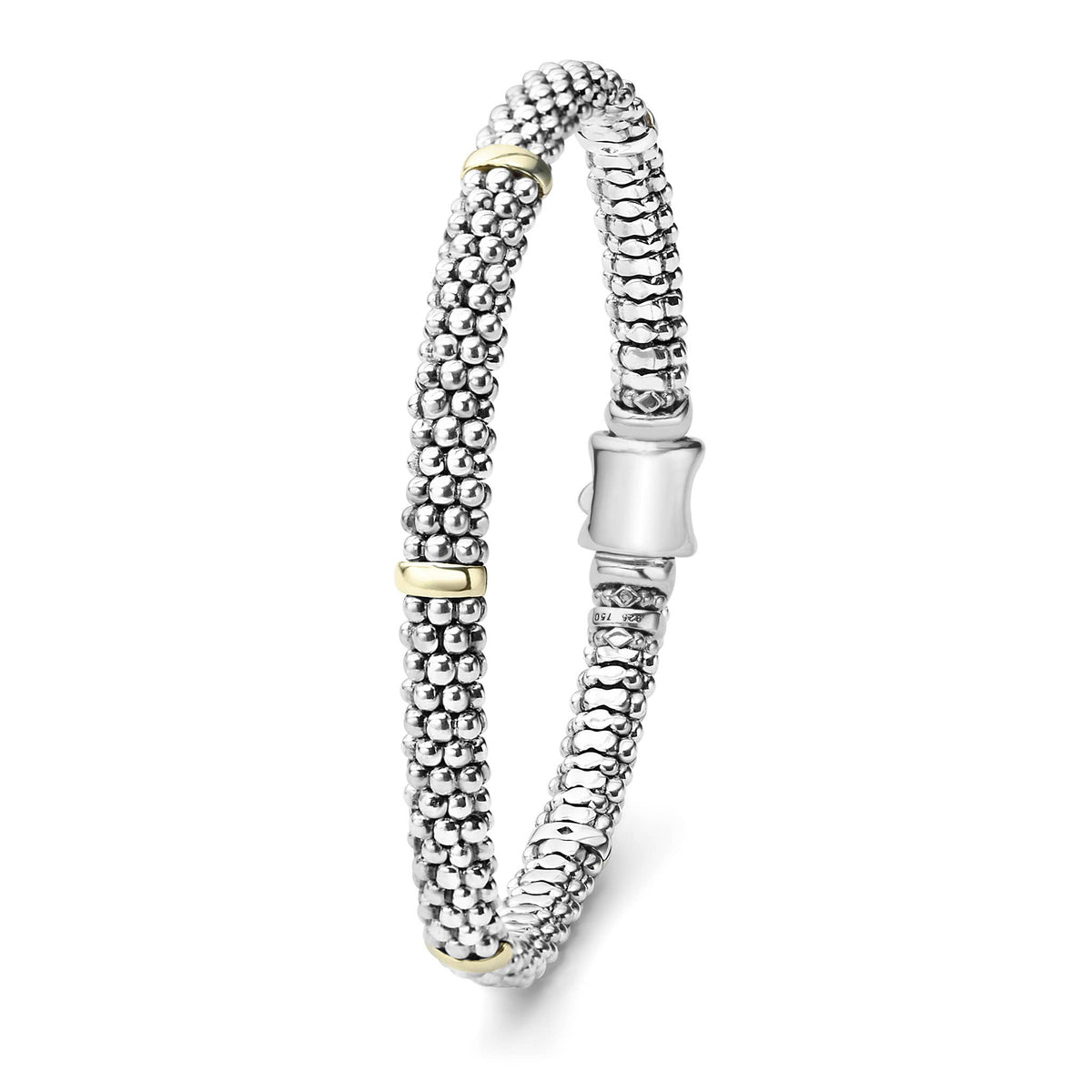 Beaded Bracelet With Gold | Signature Caviar | LAGOS Jewelry