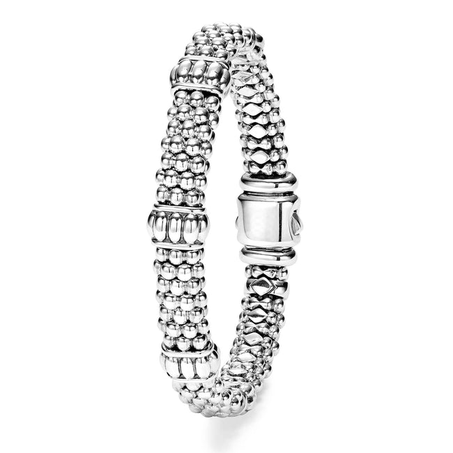 Fluted Beaded Bracelet | Signature Caviar | LAGOS Jewelry