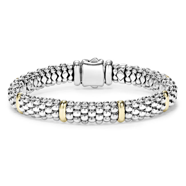 Beaded Bracelet With Gold | Signature Caviar | LAGOS Jewelry