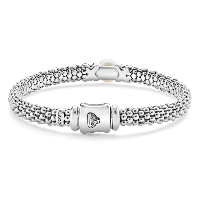 Designer Pearl Bracelets | Gold Pearl Bracelet – LAGOS