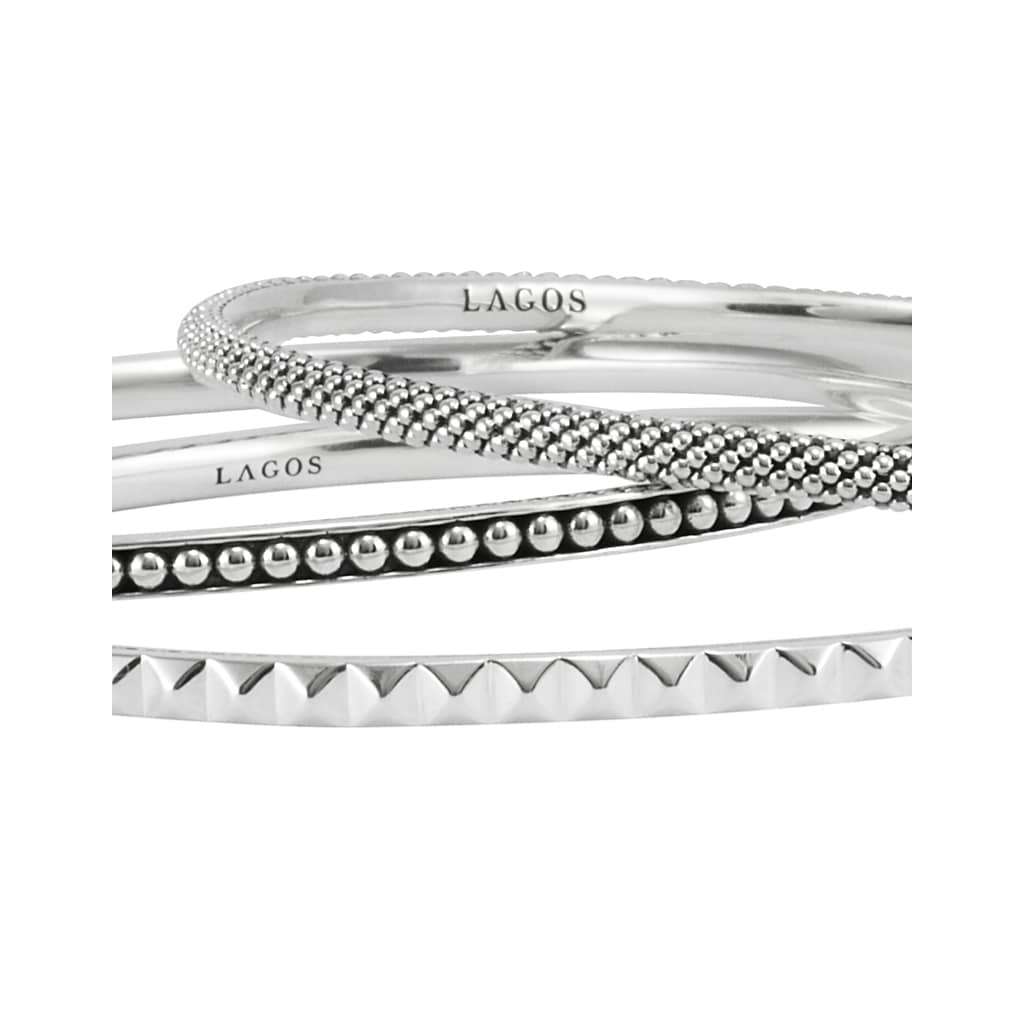 Silver Bangle Set | LAGOS Jewelry