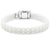 Ceramic White|caviar bracelet,rope bracelet,lagos bracelet,beaded bracelet