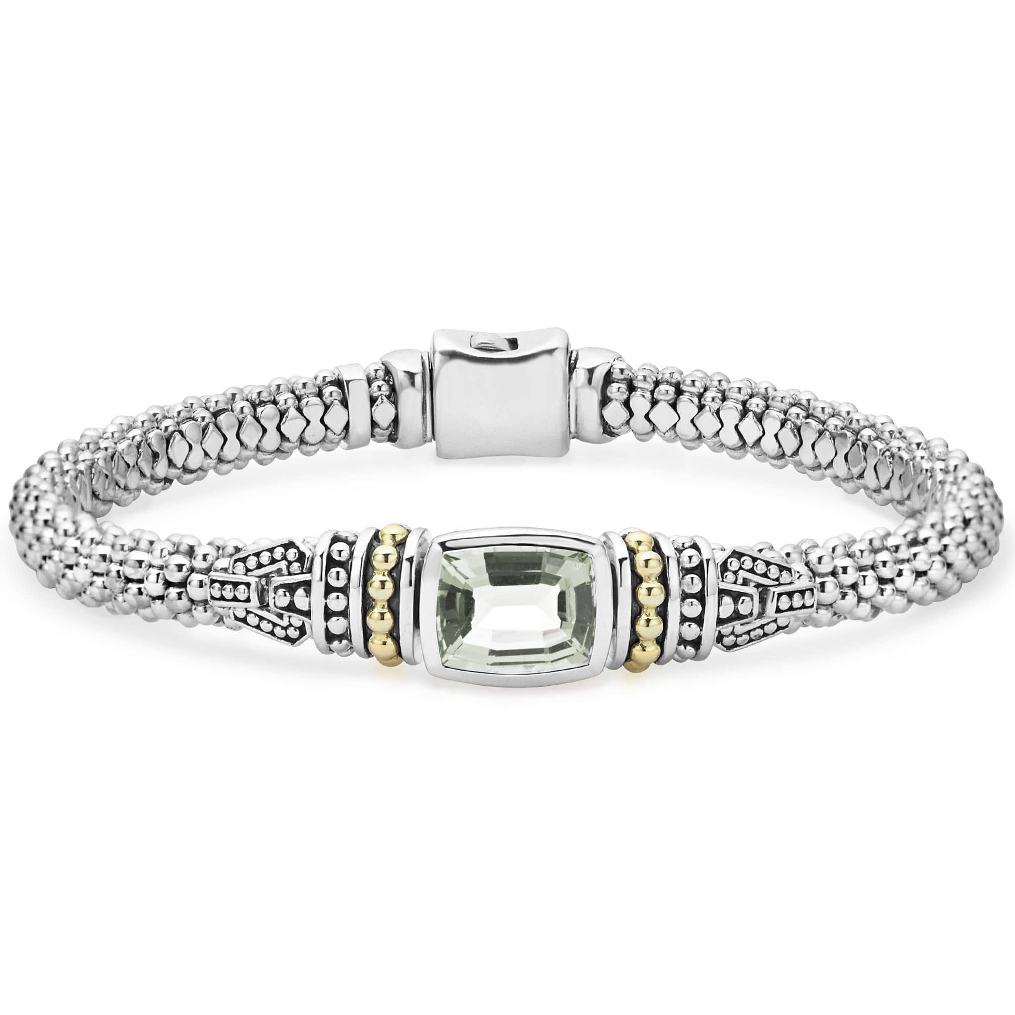 Prasiolite Caviar Bracelet Caviar Color LAGOS Jewelry