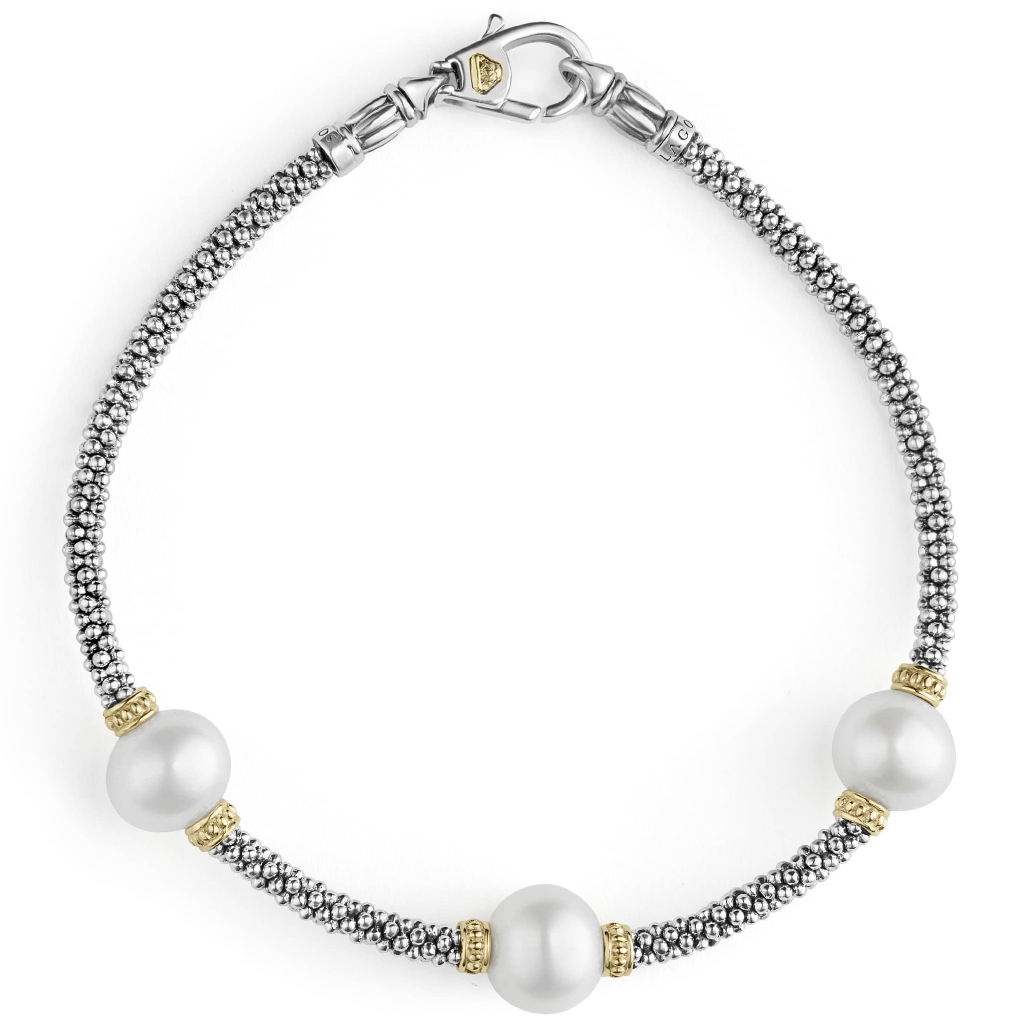 Pearl Caviar Bracelet | Silver Pearl Bracelets – LAGOS