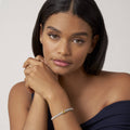 Female model wearing Rittenhouse Citrine Caviar Bracelet 6mm