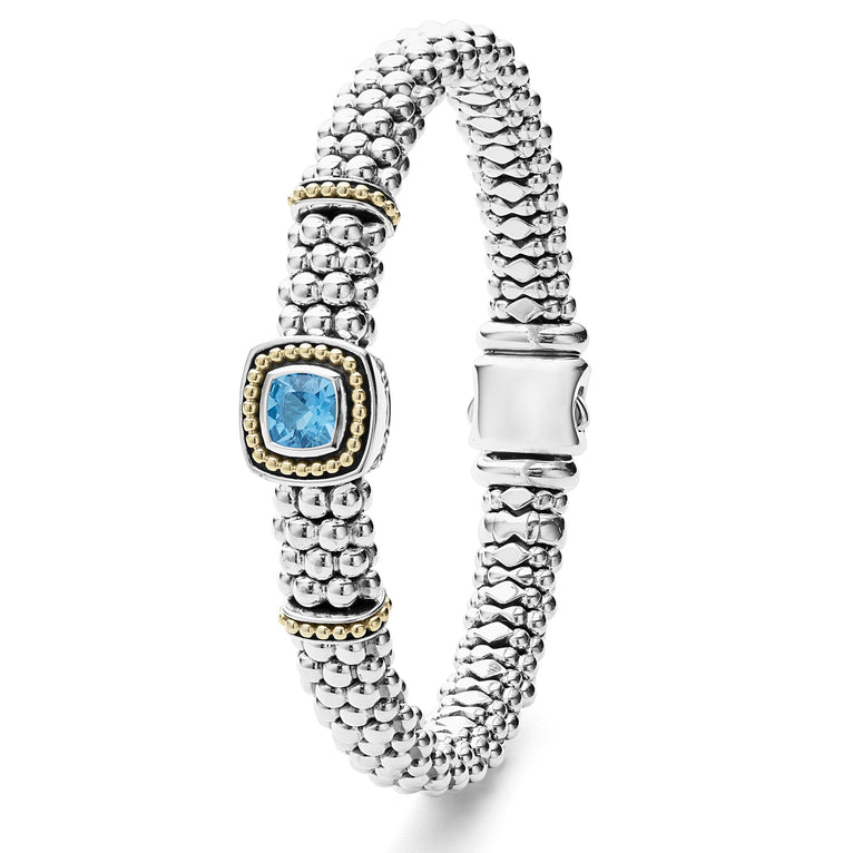 Rittenhouse Swiss Blue Topaz Caviar Bracelet | 9mm – LAGOS