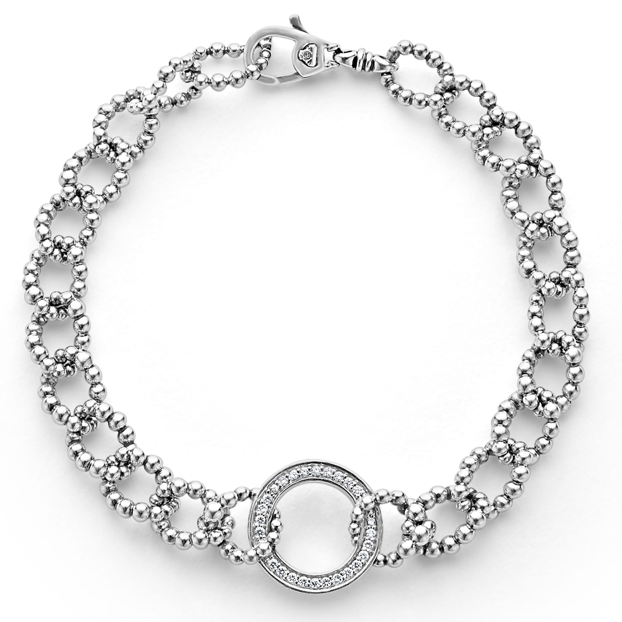 Circle Diamond Link Bracelet | LAGOS Jewelry