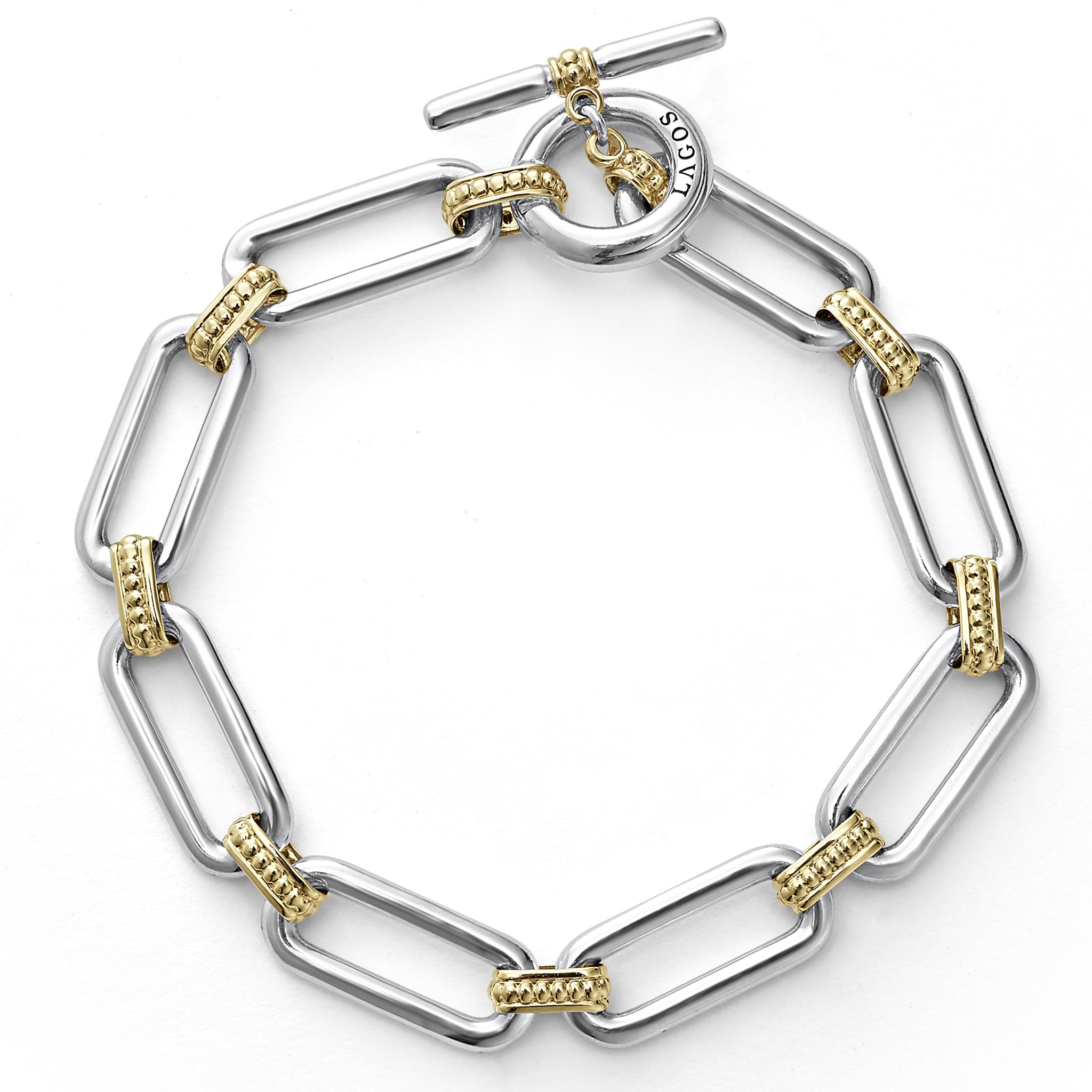 Louis Vuitton Chain Links Bracelet, Gold, M