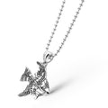 Rare Wonders Angel Fish Pendant Necklace