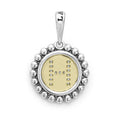 Signature Caviar Diamond H Initial Charm