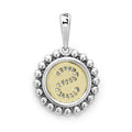 Signature Caviar Diamond S Initial Charm