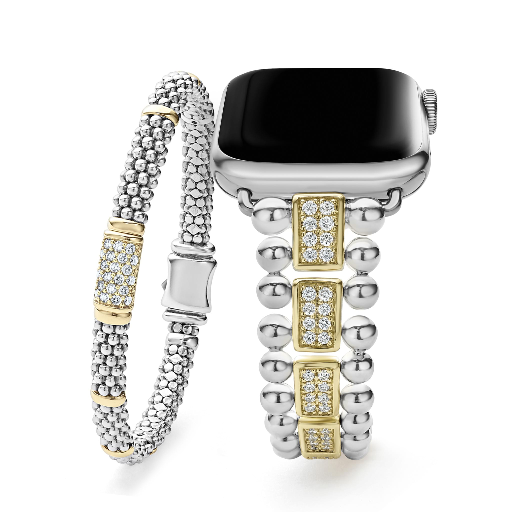 Smart Caviar 18K Gold and Sterling Silver Diamond Gift Set – LAGOS