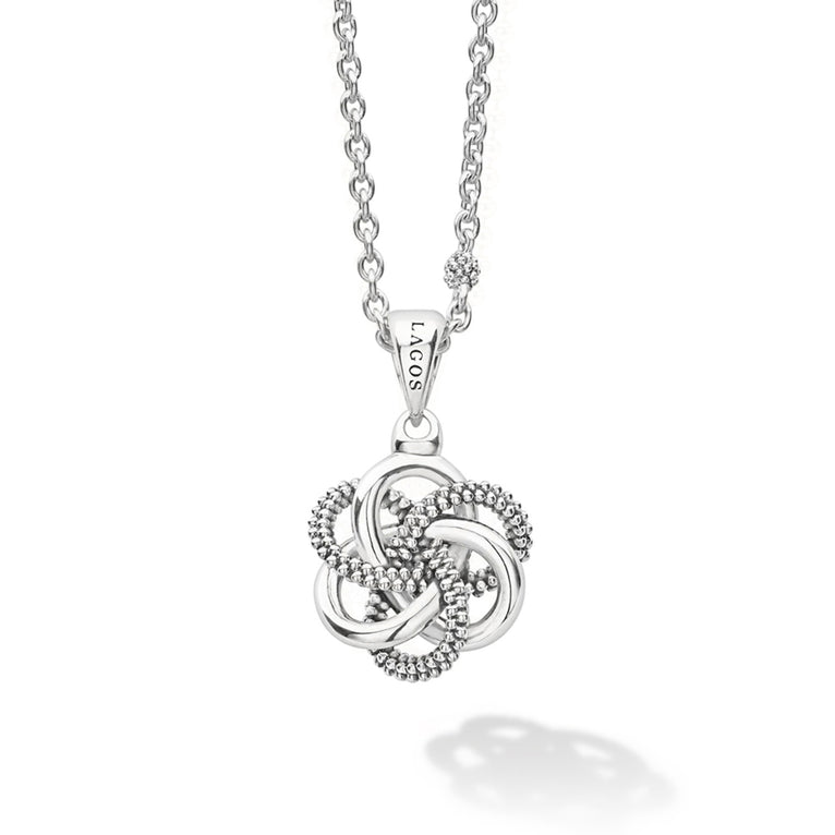 Love Knot Sterling Silver Love Knot Gift Set
