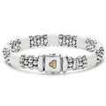 White Caviar White Ceramic Caviar Bracelet Gift Set