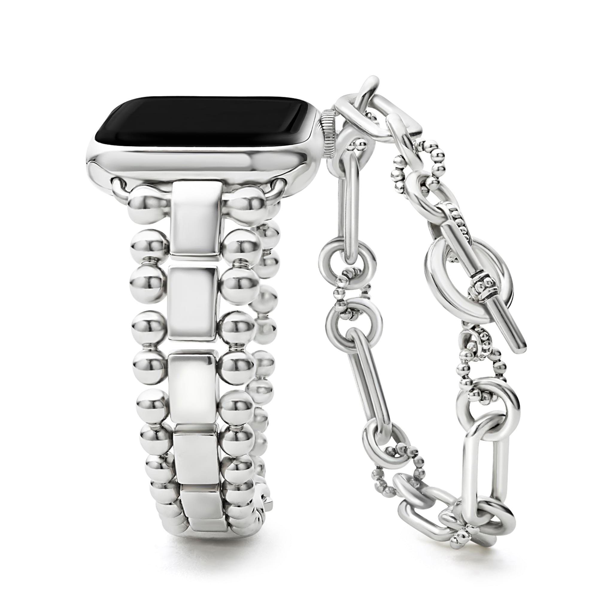 A LAGOS exclusive. Set of two bracelets that complement each other perfectly.