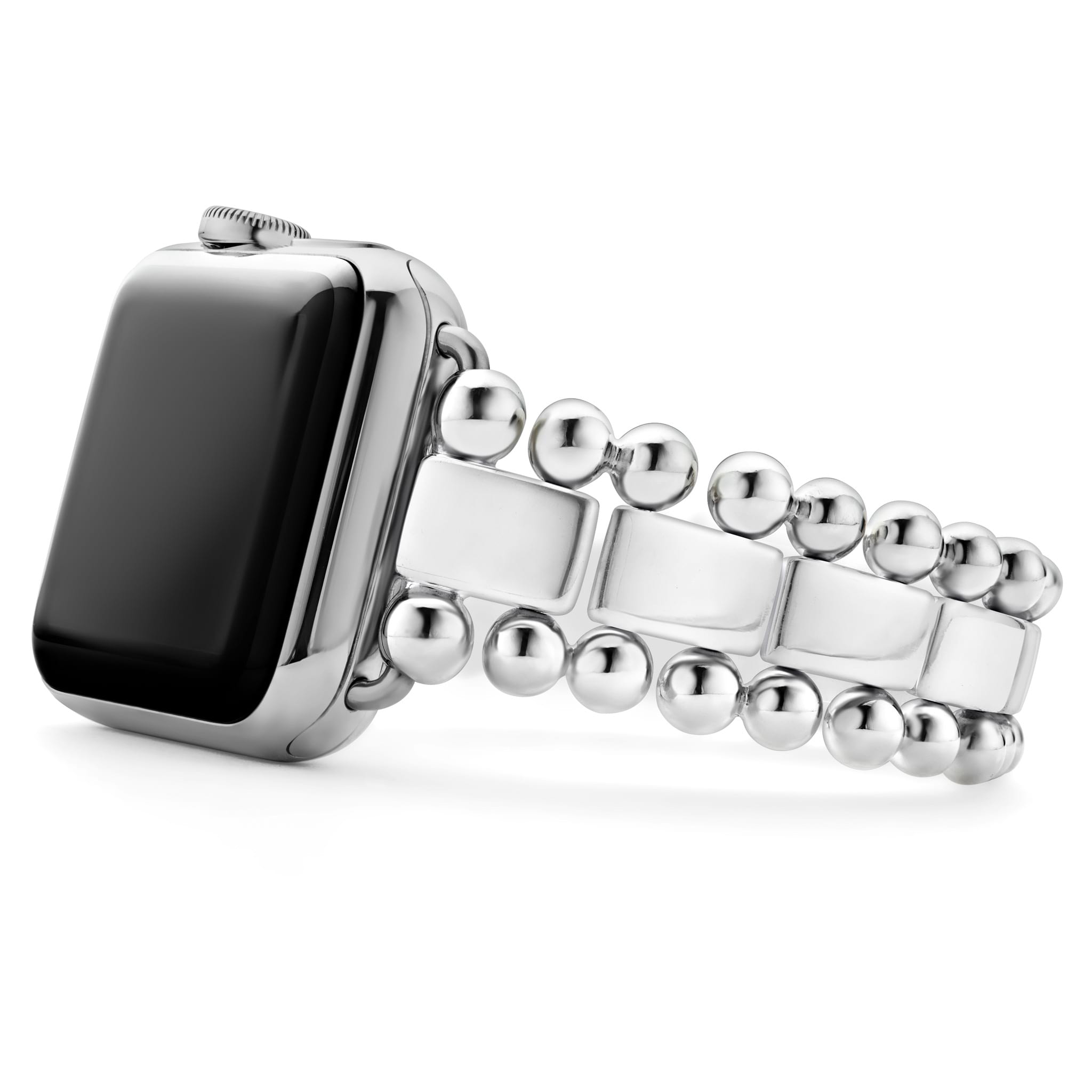 Sterling Silver Watch Bracelet, Smart Caviar