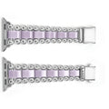 Smart Caviar Lilac Ceramic and Stainless Steel Watch Bracelet-38-45mm