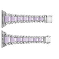 Smart Caviar Lilac Ceramic and Stainless Steel Watch Bracelet-42-49mm